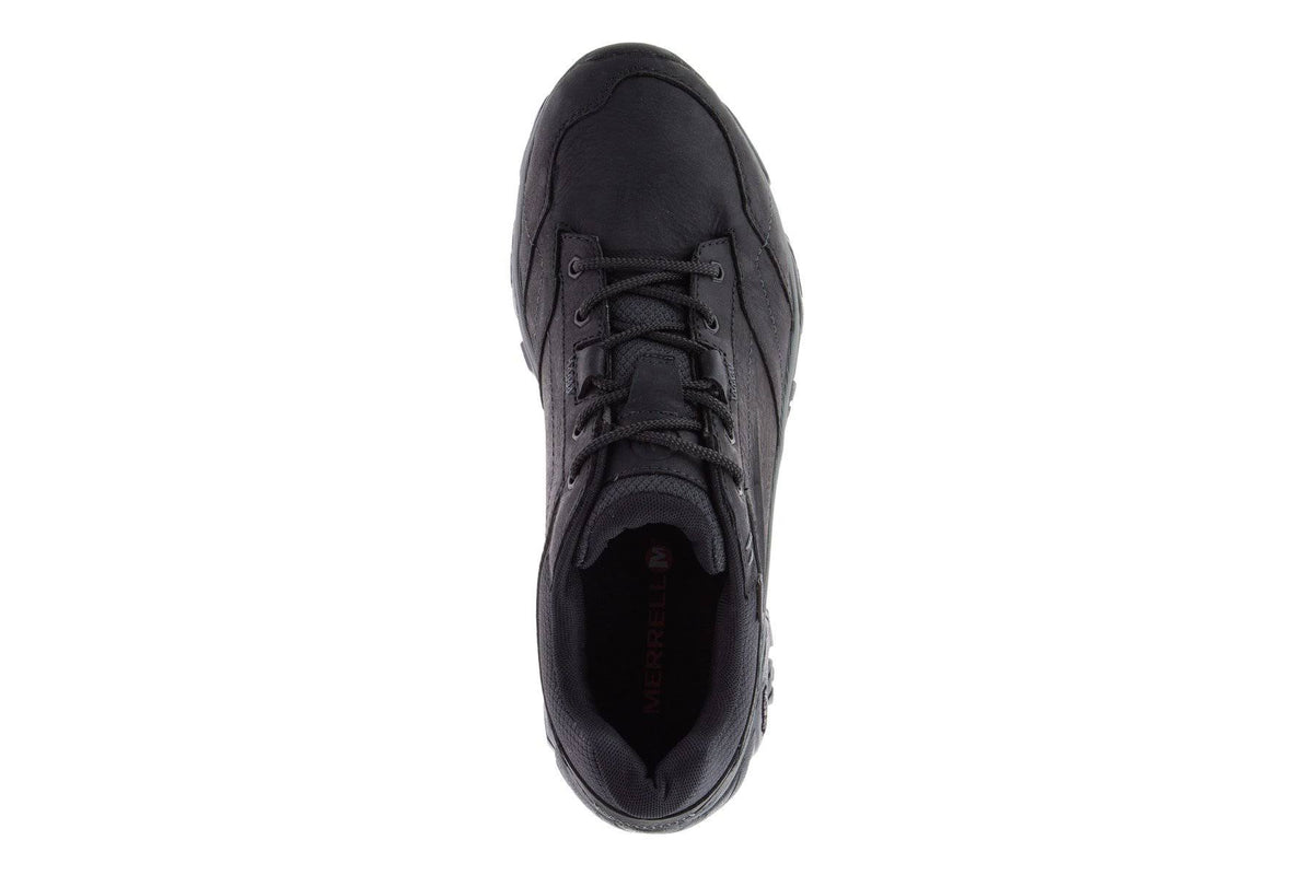 Waterproof Black Lace Shoes J416