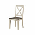 Cocoa / Chalk X-Back Side Dining Chair Set of 2 G568539