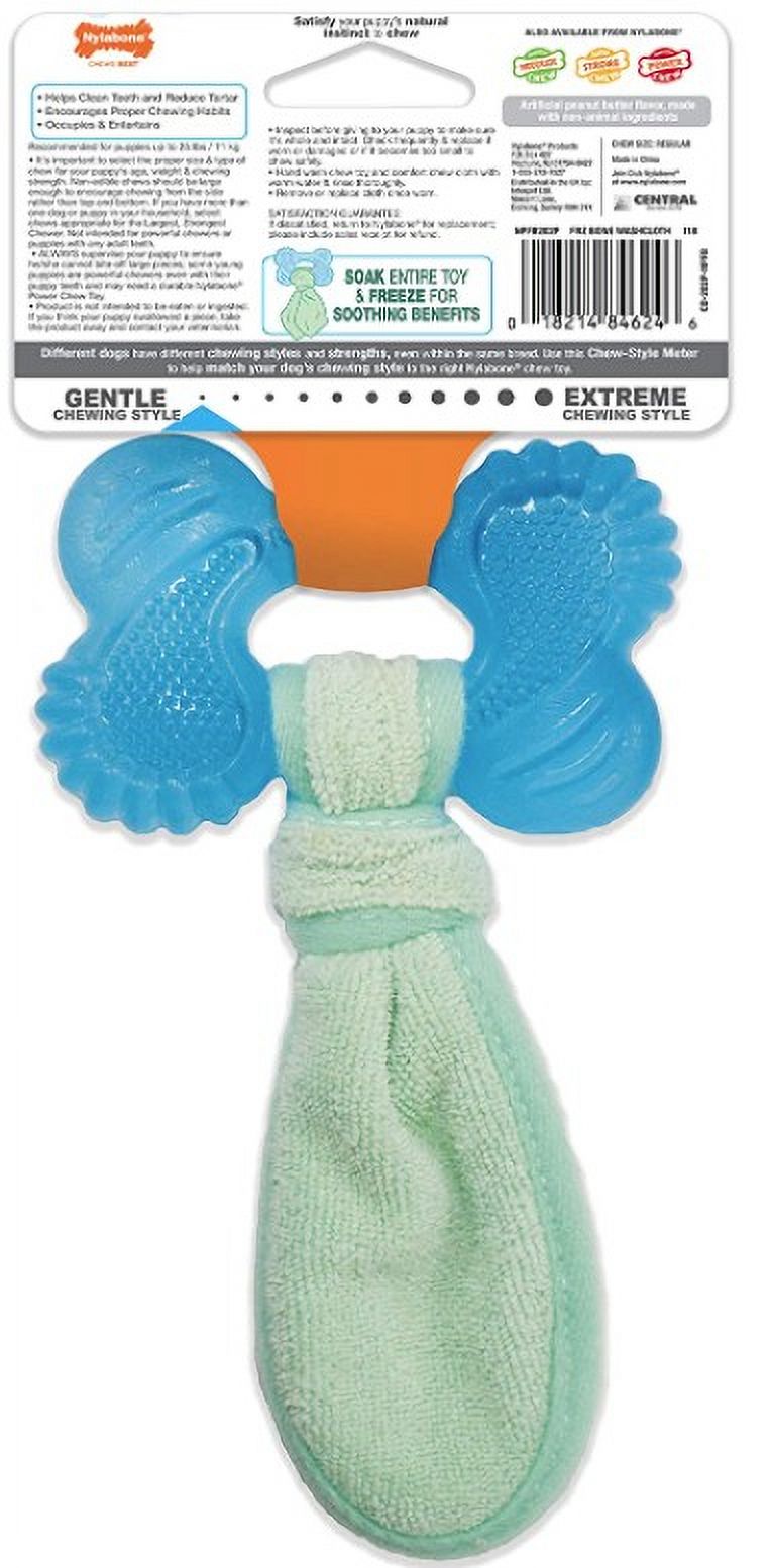 Pack of 3 Puppy Chew Peanut Butter Chill N Chew Bone Regular Z265