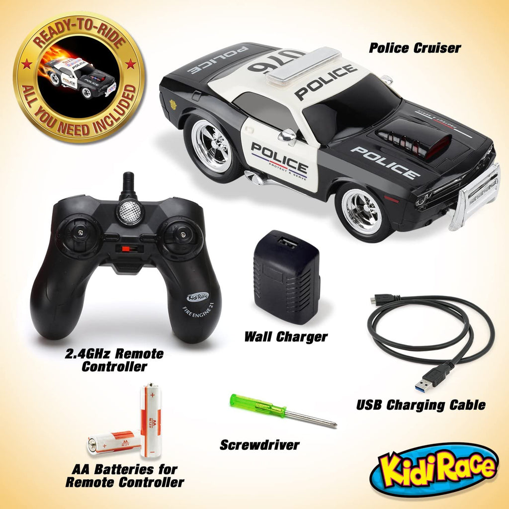 RC Remote Control Police Car U5649