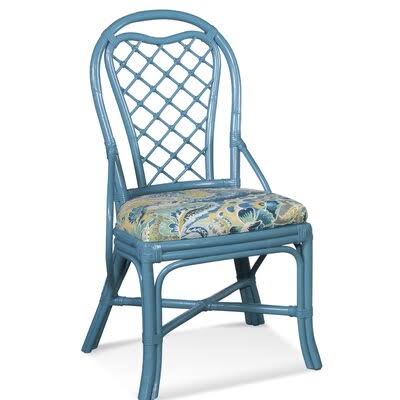 Navy Textured Sile Chair (Set of 2) W480874
