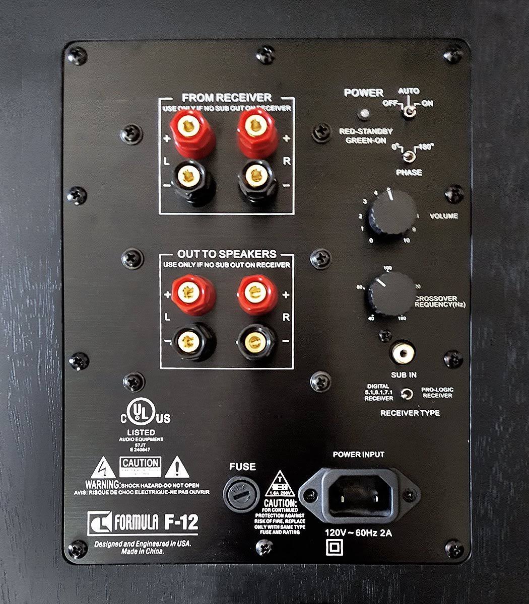 Black Subwoofer J879