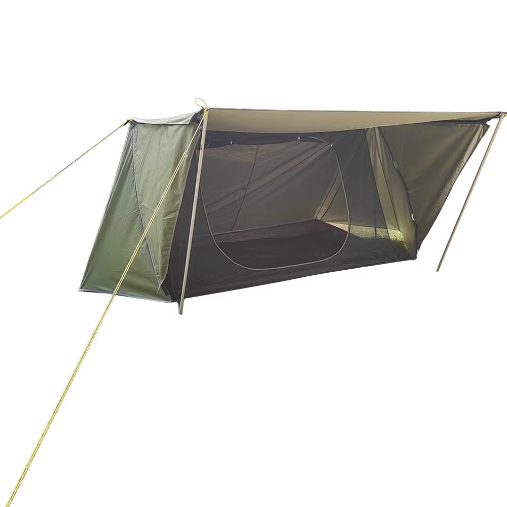 Windproof Waterproof Backpacking Tent for 1/2 Person Double Layer E5571