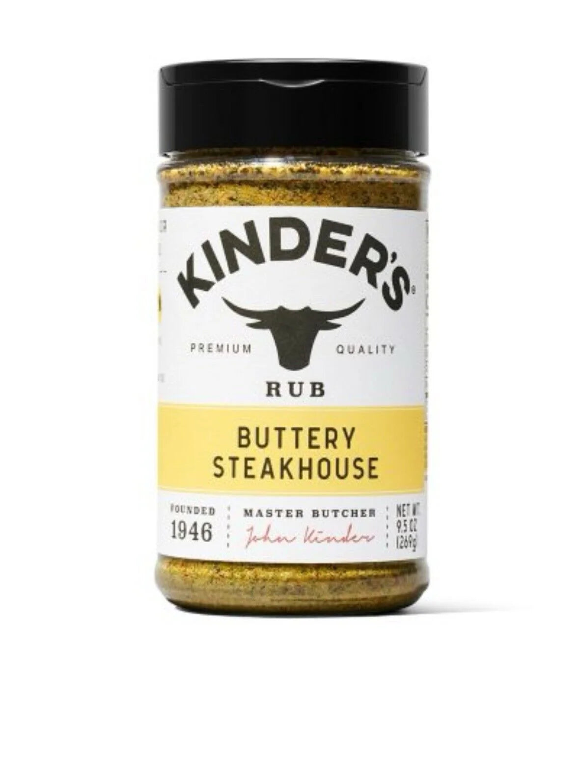 Organic Buttery Steakhouse Rub Seasoning 10.4 oz L3807