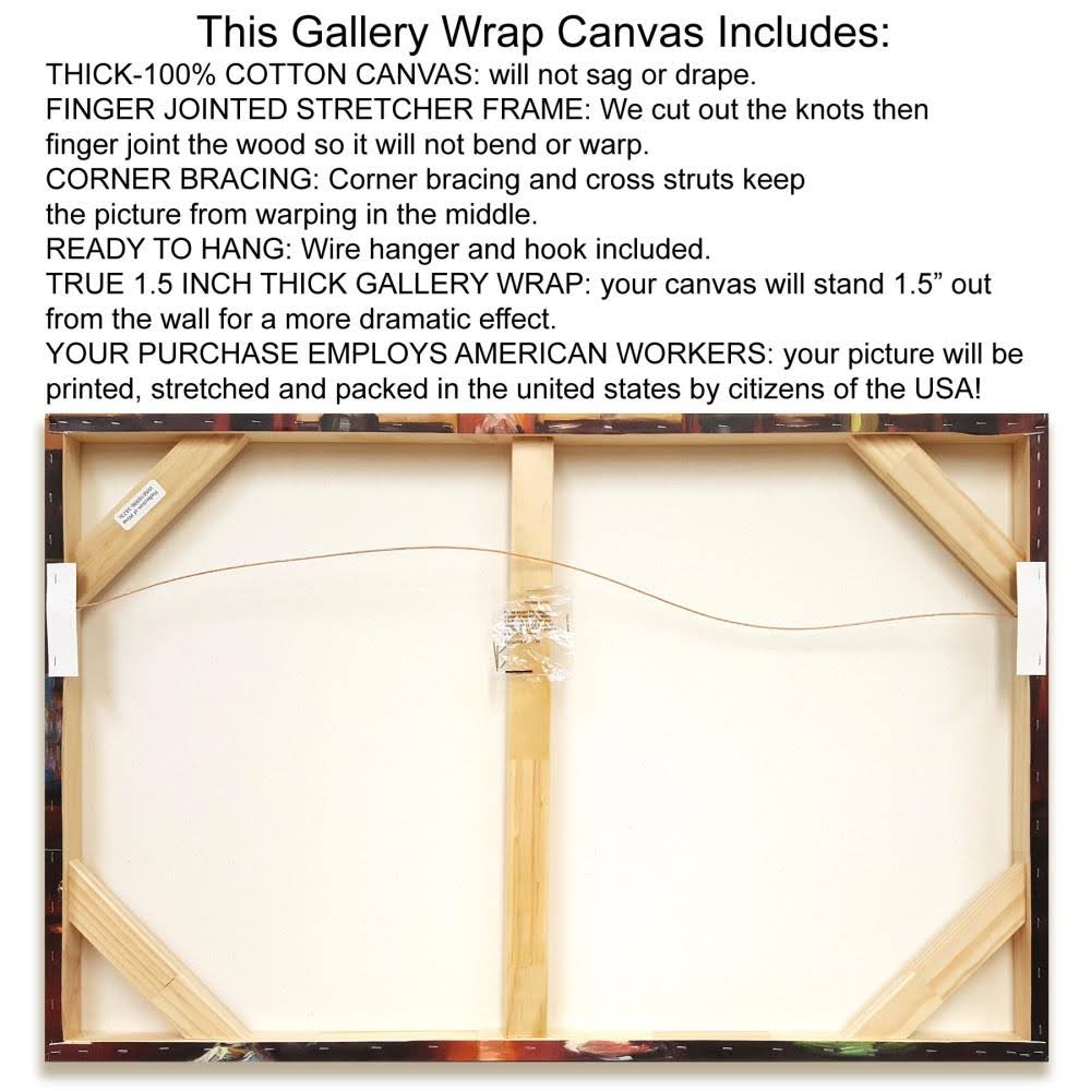 Wrapped Canvas Painting Print O77987