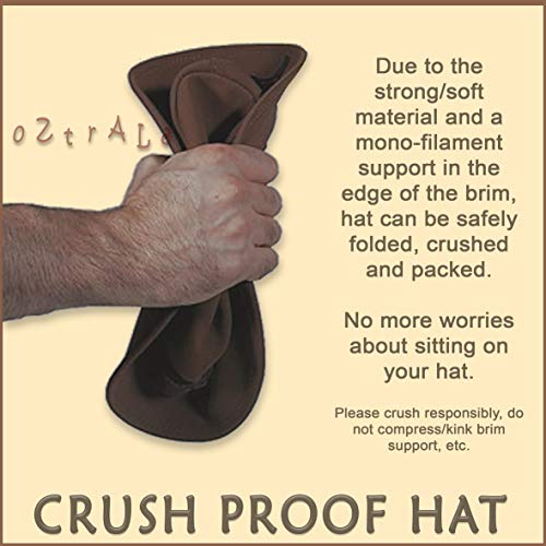 Australian Outback Felt Mesh Cowboy Hat X444