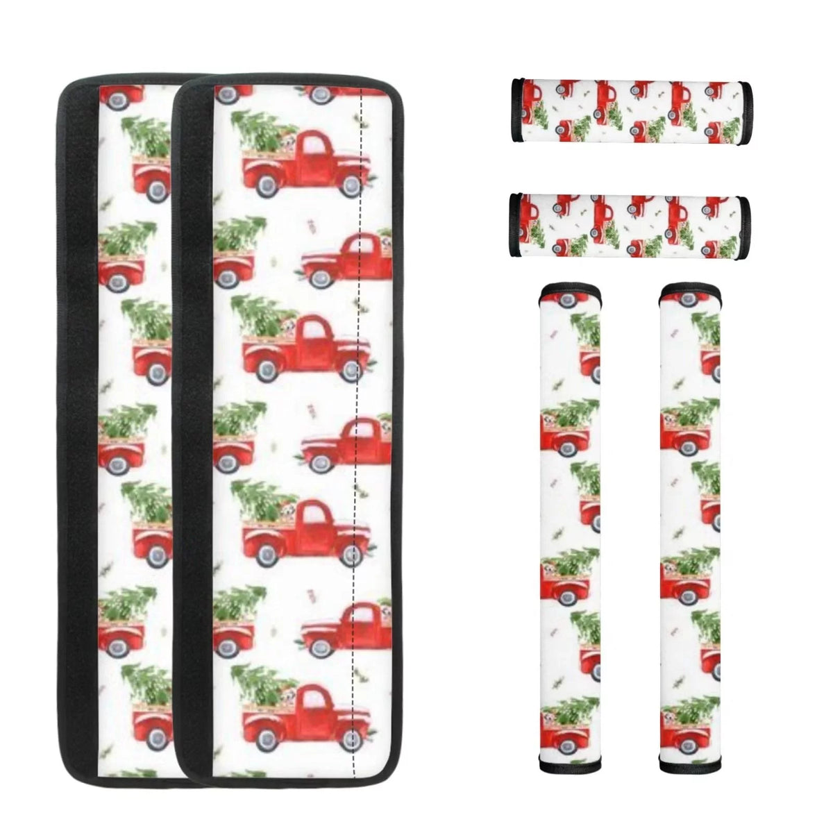 Red Christmas Truck Refrigerator Handle Replacement Parts, 6pcs C779513
