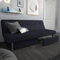 Blue Storage Futon Y449049