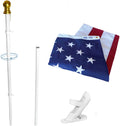 3x5 ft. Nylon Flag and Flagpole Kit with Pole D956