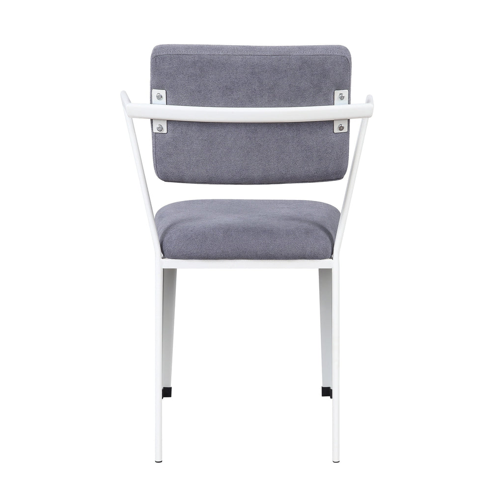 Grey Upholstered Office Chair S4337