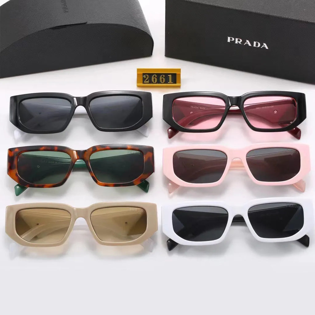 PA Letter Two-Tone Sunglasses Z9765