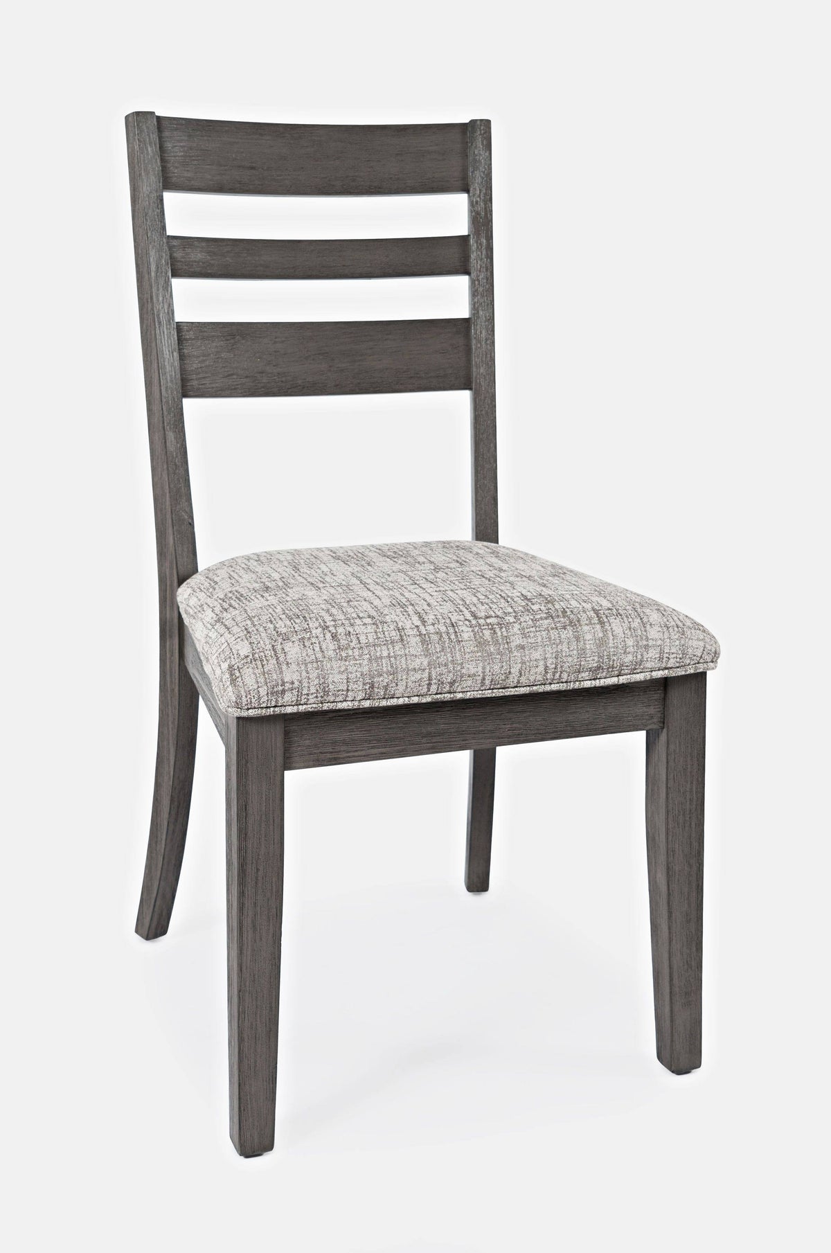 Brushed Gray Ladderback Chair Set of 2 N61751