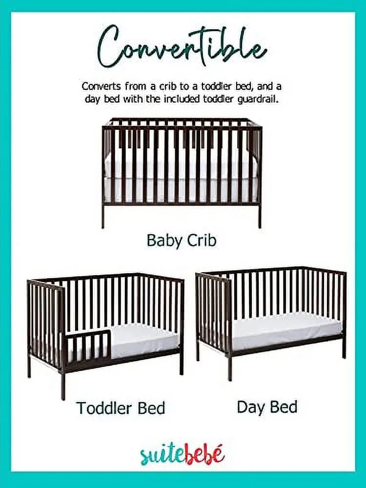 Espresso Crib & Toddler Guard Rail Bundle N356471