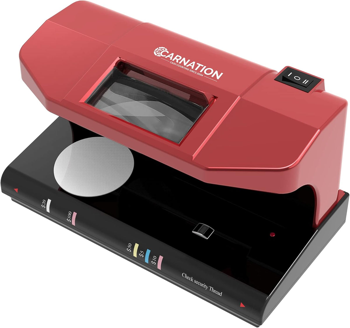 Automatic Counterfeit Bill Detector with Ultraviolet, Magnetic Ink, IR Technology K1294