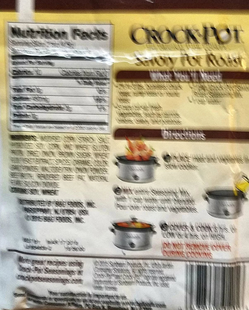 Variety Pack of 4 Slow Cooker Seasoning Mix T575