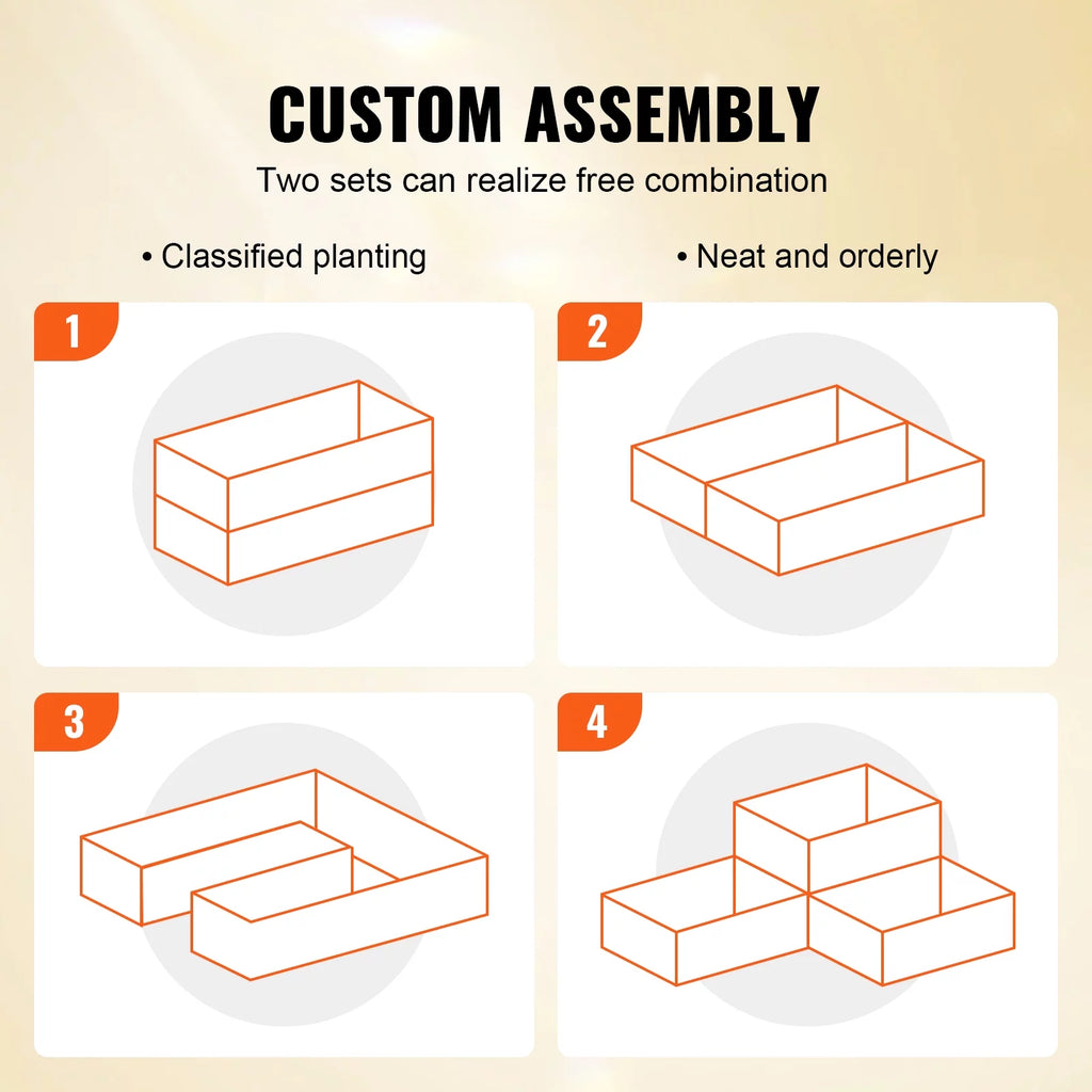 Wooden Raised Garden Bed B638