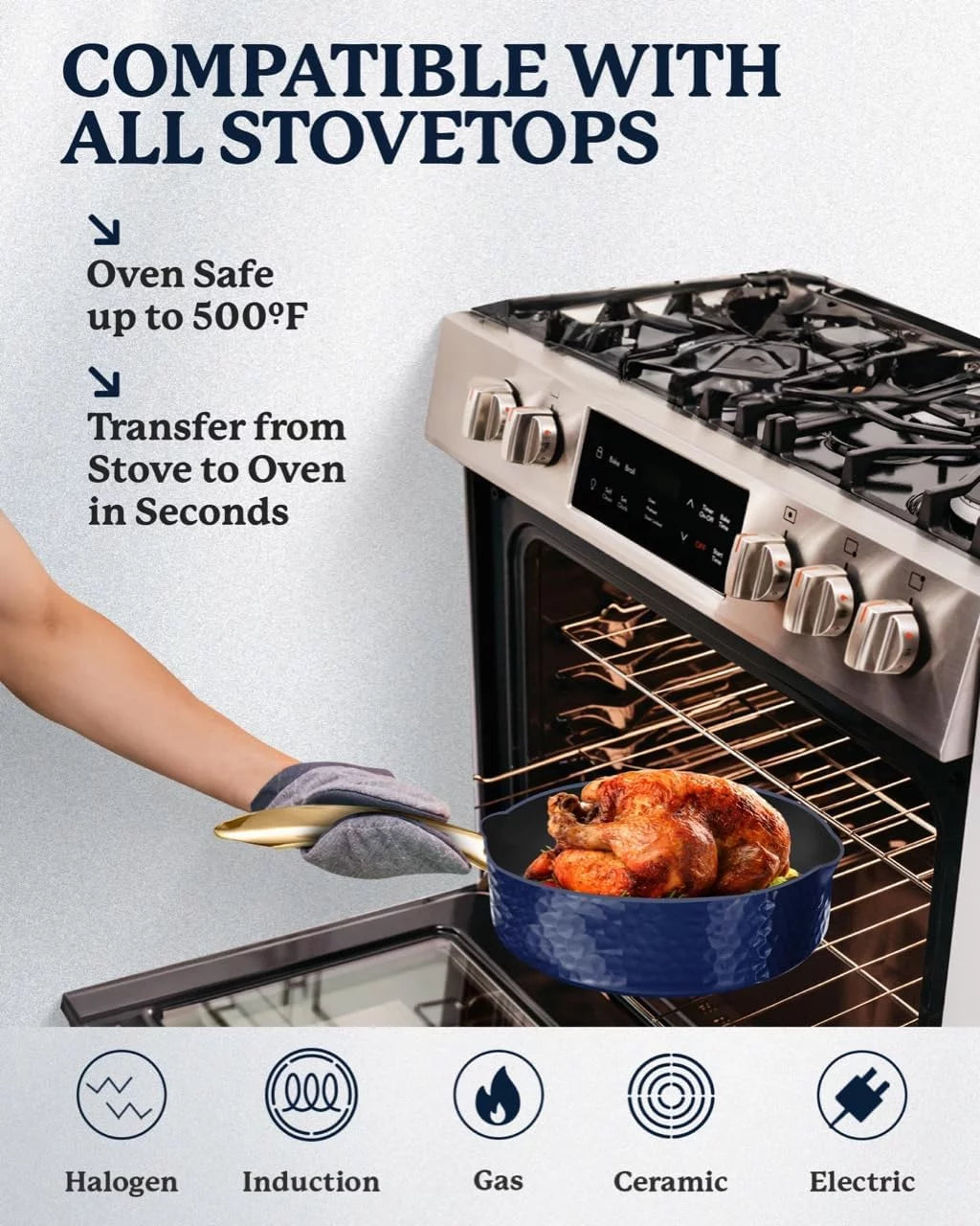 4 Qt Non Stick Saute Pan with Lid L862400