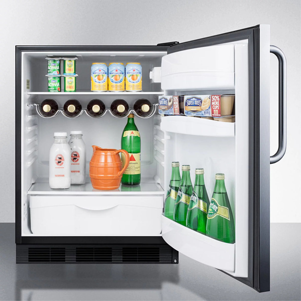 Built-in Undercounter All-Refrigerator with Stainless Steel Exterior Q901132