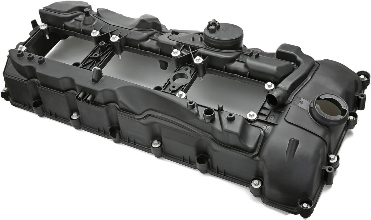 N55 Engine Valve Cover with Gasket Bolts Kit & Oil Cap U7601