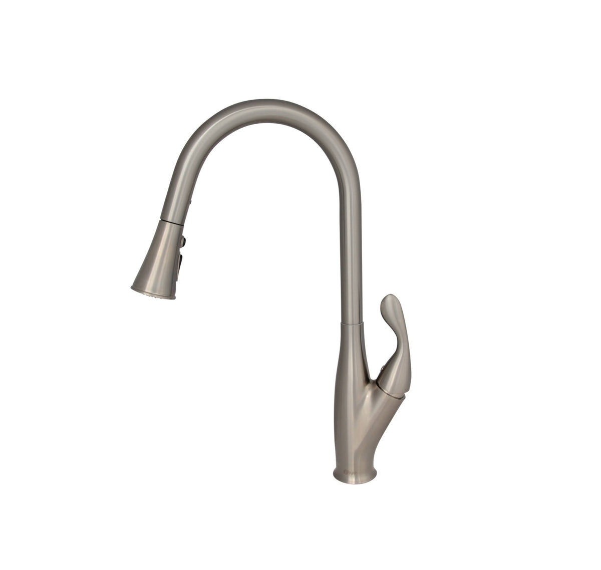 Brushed Nickel Single Handle Pull Down Kitchen Faucet J3358