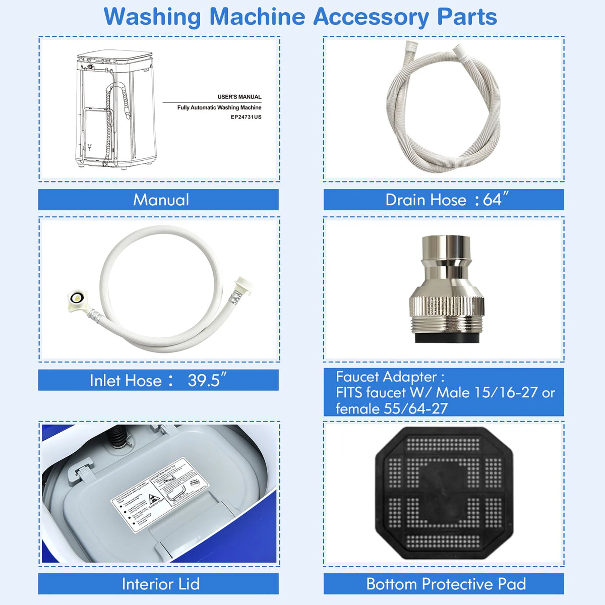 Compact Full Automatic Washing Machine E551193