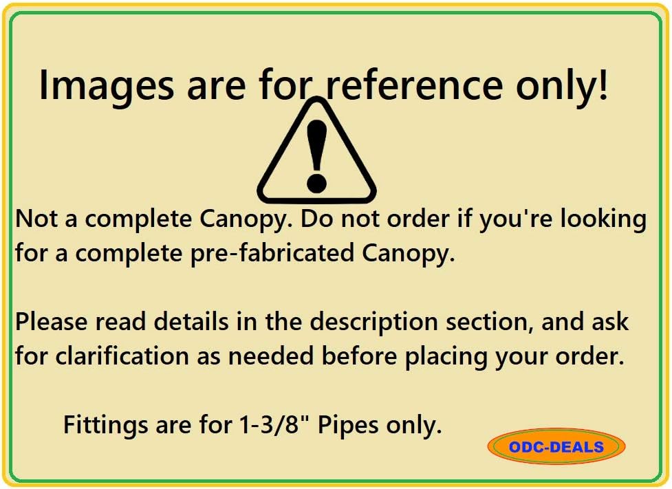 High Peak Canopy Fittings Kit (10-Leg-15pc) N80152