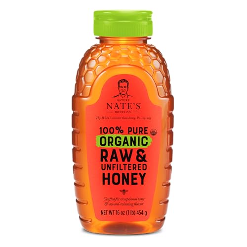 Organic Raw Unfiltered Honey - 32oz. Squeeze Bottle Y82930