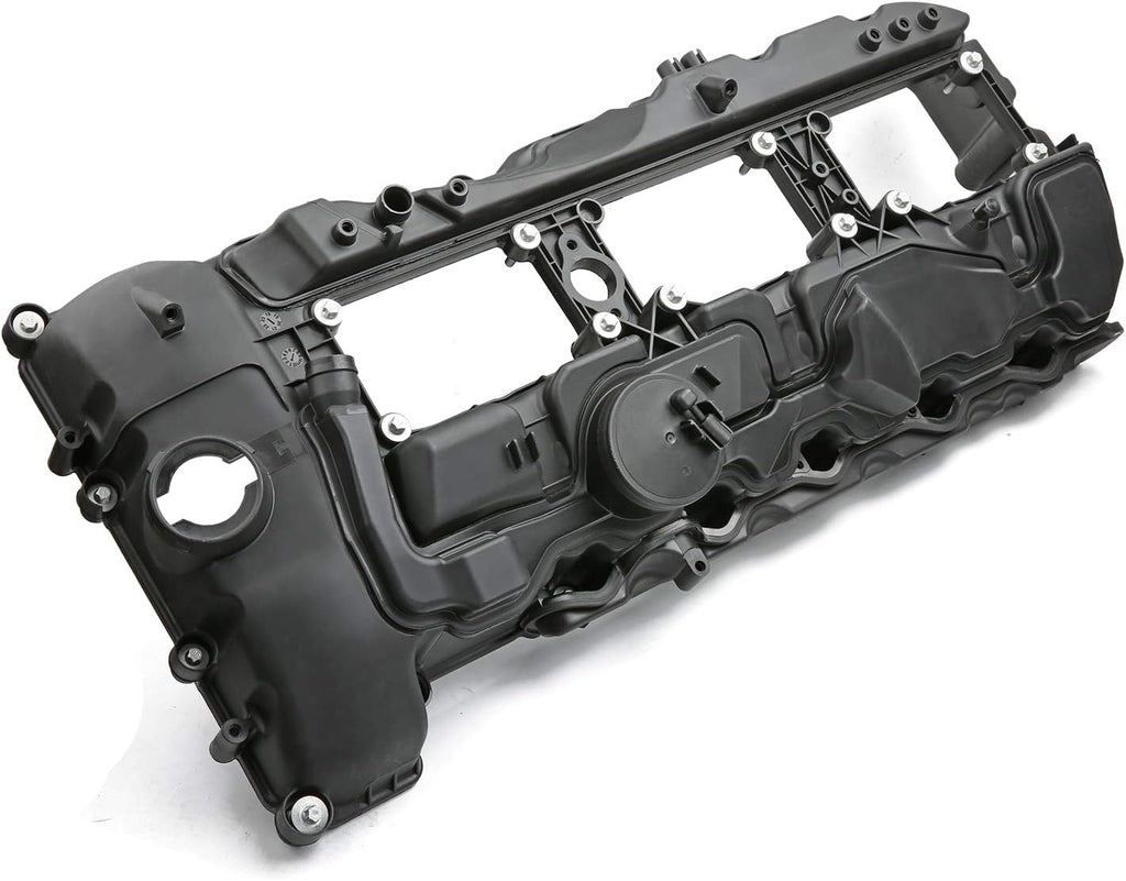 N55 Engine Valve Cover with Gasket Bolts Kit & Oil Cap U7601