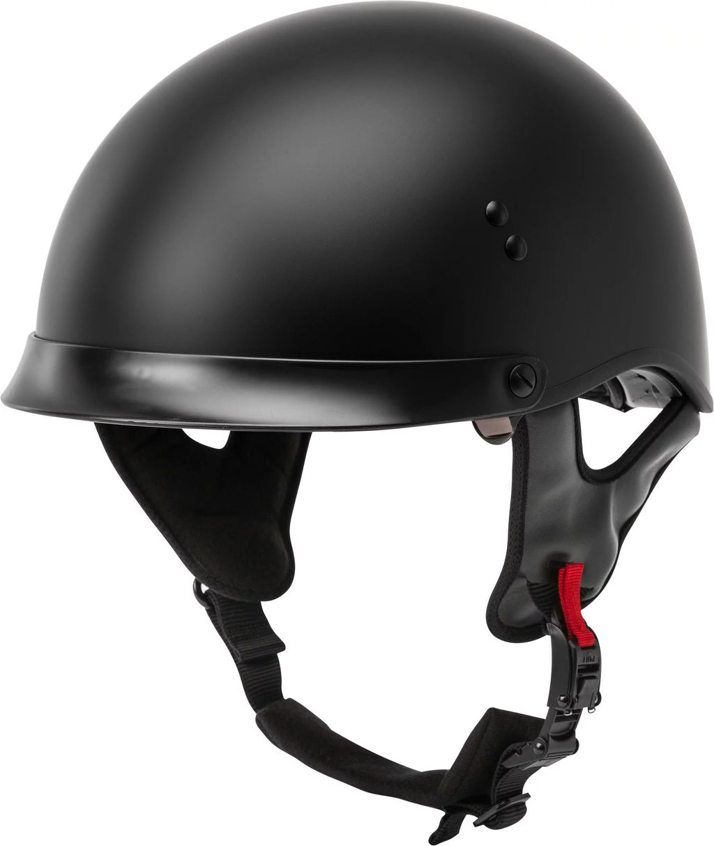 Half Helmet Matte Black L289