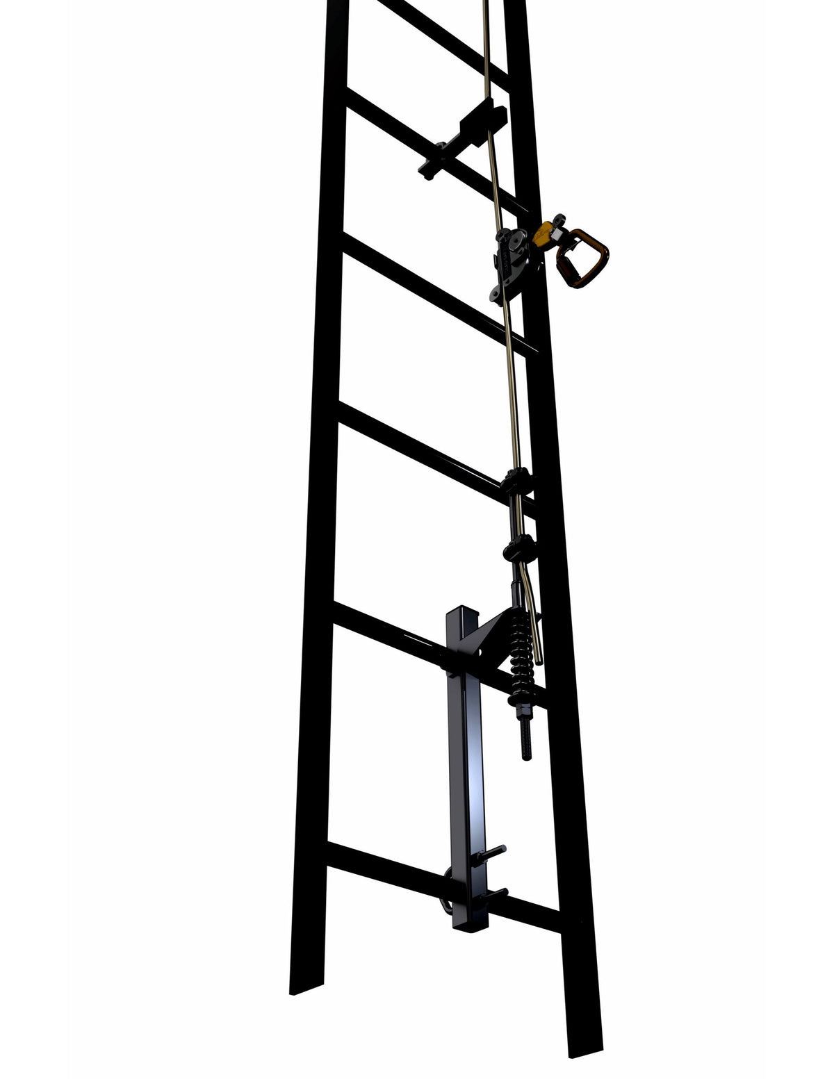 Galvanized Steel Cable Vertical Safety System 70ft X2735