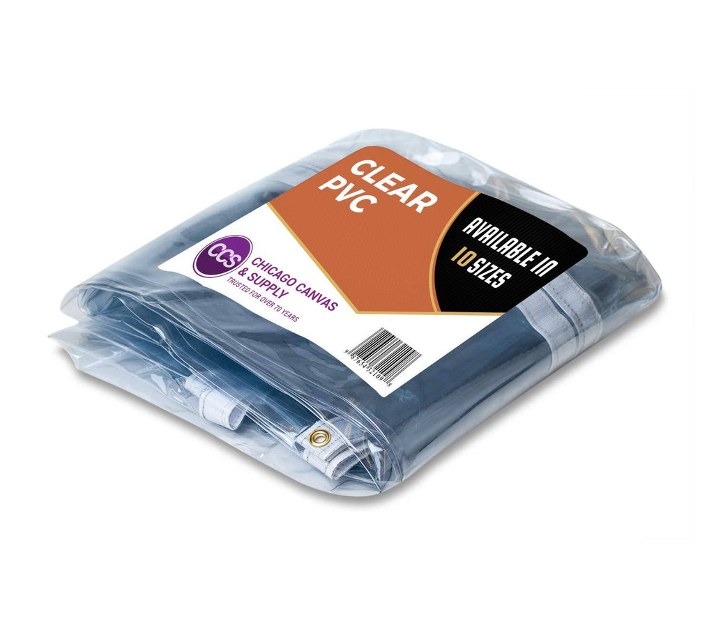 10 x 12 Clear Vinyl Tarp I78196