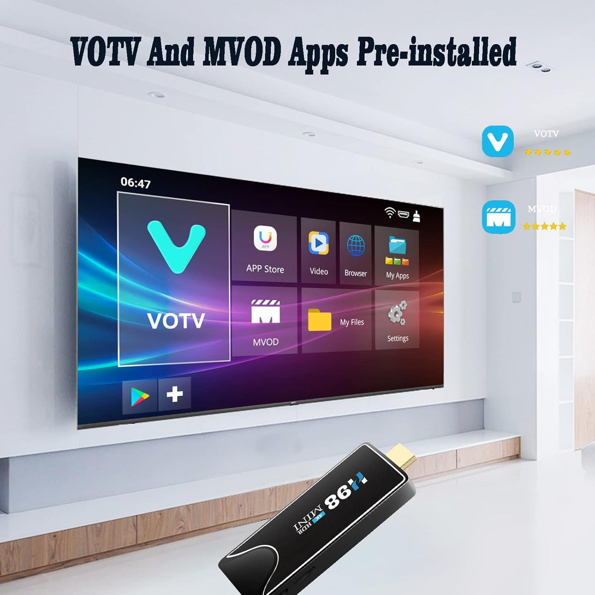 IPTV Box 4K Channels Bluetooth WiFi 2GB RAM 16GB ROM P4916