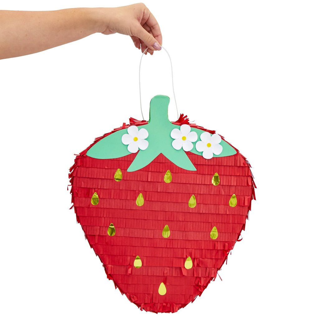 Strawberry Pinata, 16.5 x 13 x 3 in J25309