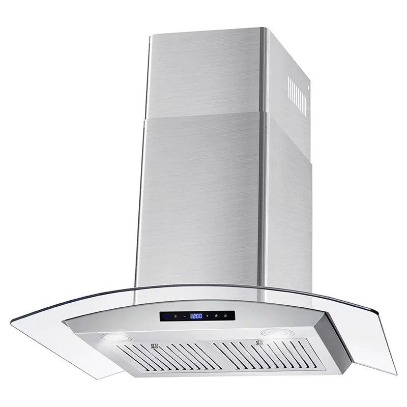 30" 380 CFM Ductless Wall Mount Range Hood in Stainless Steel V57072