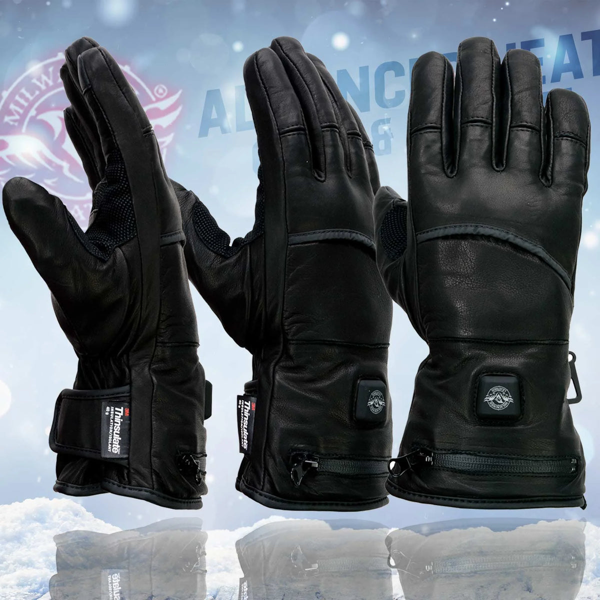 Heated Winter Gloves with Battery 3X-Large X5151