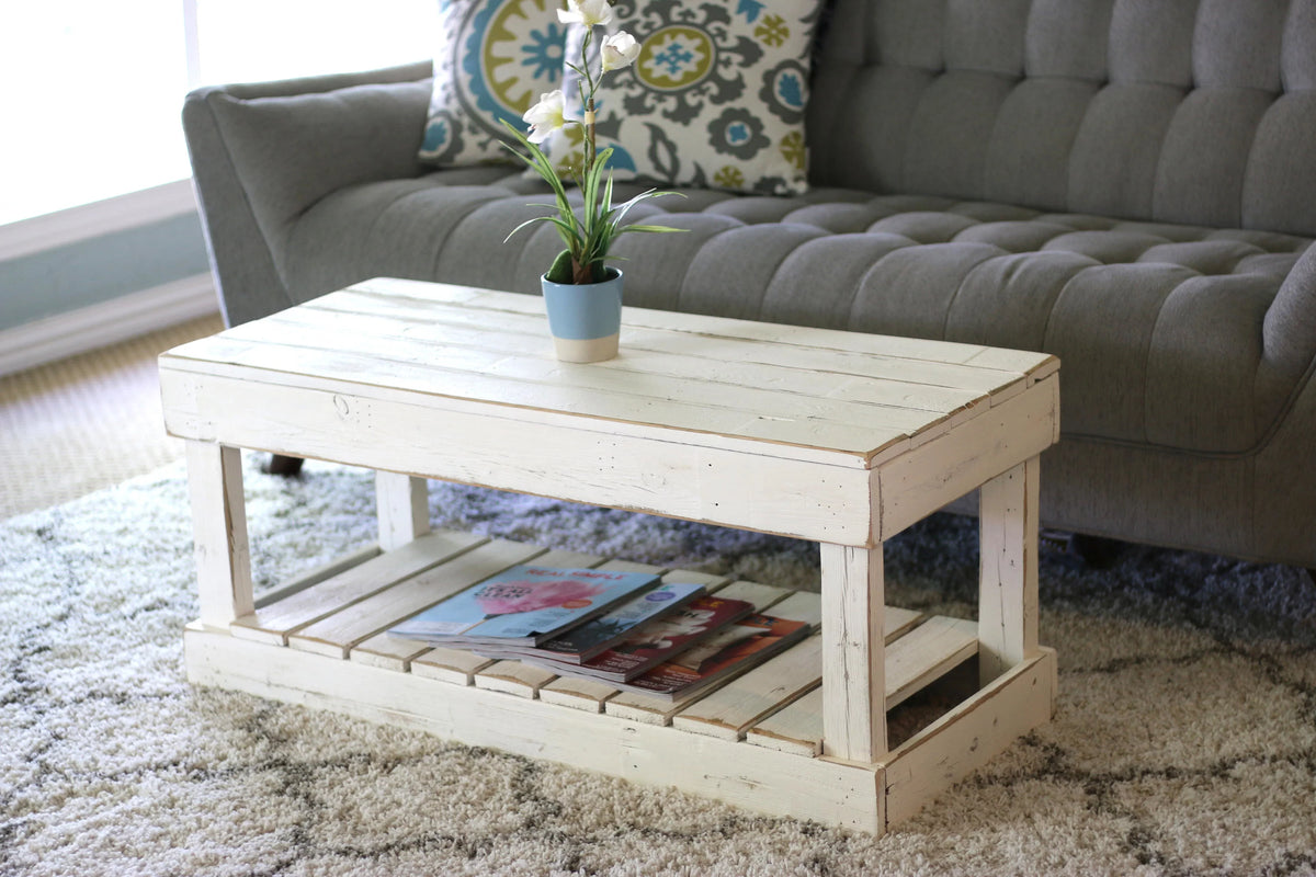 Slatted Bottom Coffee Table I900369