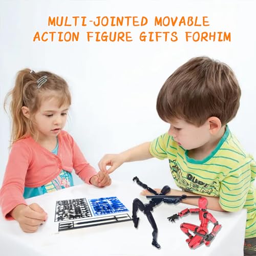 13 Action Figure 3D Printed Multi-Jointed Movable N651