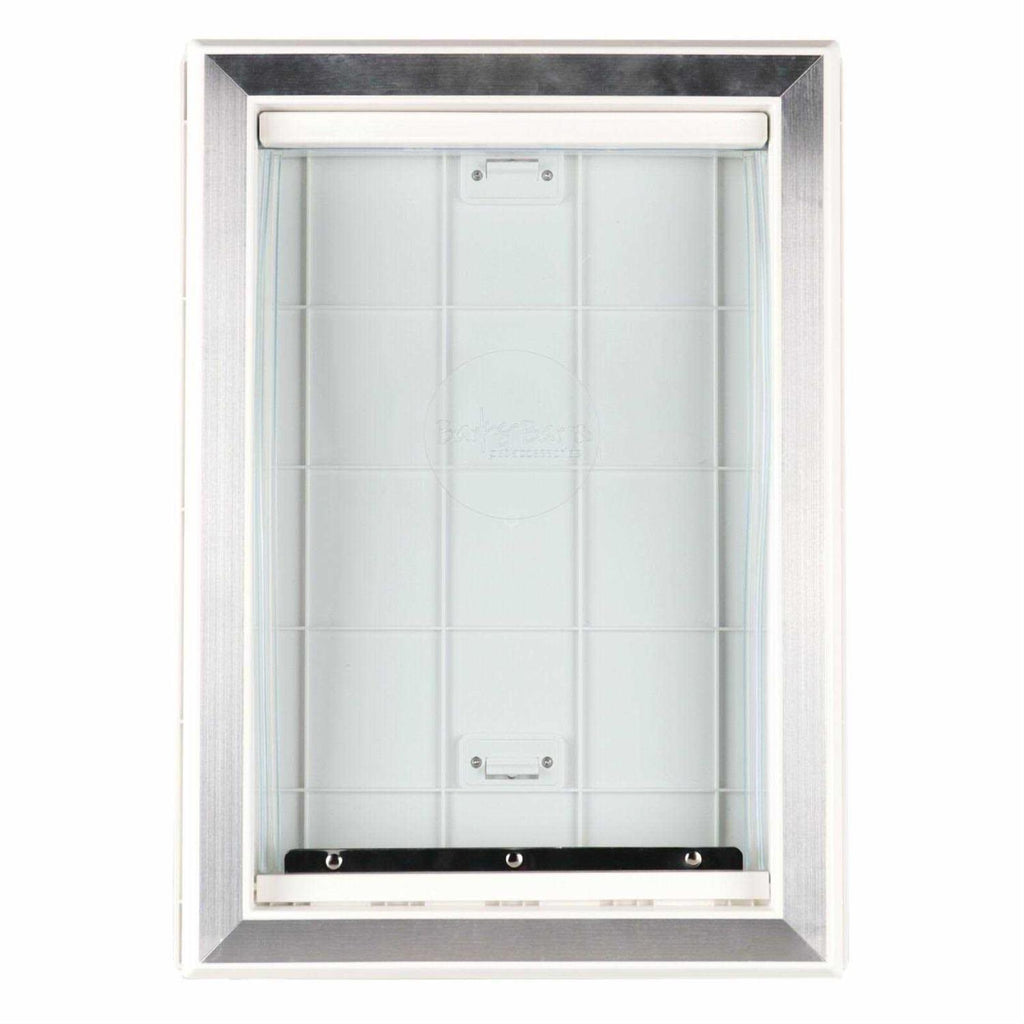 Large Plastic Dog Door with Aluminum Lining Y100184