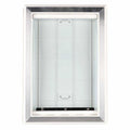 Large Plastic Dog Door with Aluminum Lining Y100184