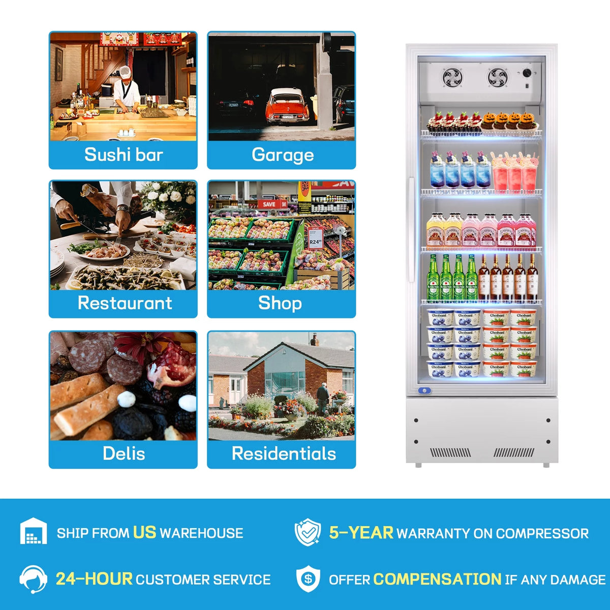 16.5 Cu.Ft Display Fridge N62264