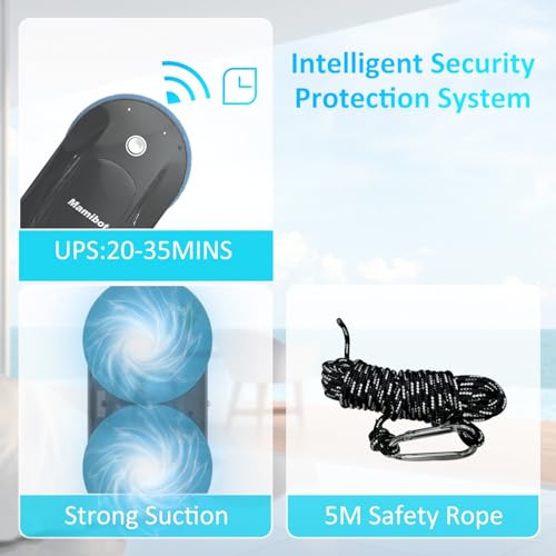 Black Automatic Window Cleaner Robot Q498856