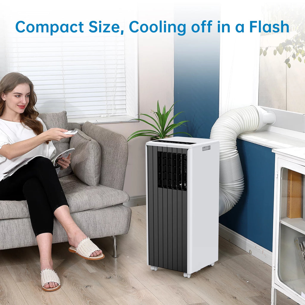 8,000 BTU Portable Air Conditioner with Remote Control U56617