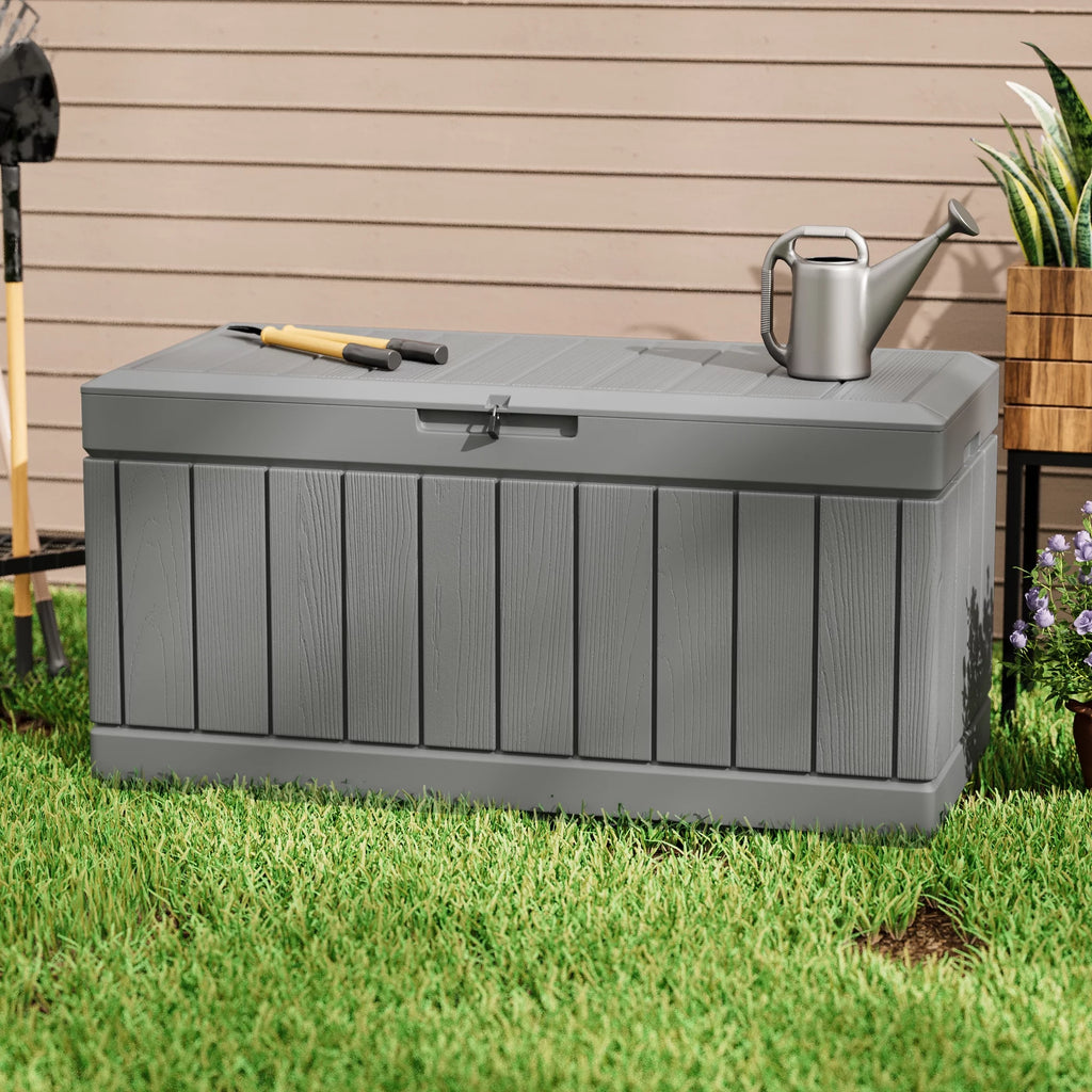 82 Gallon Resin Lockable Deck Box A142