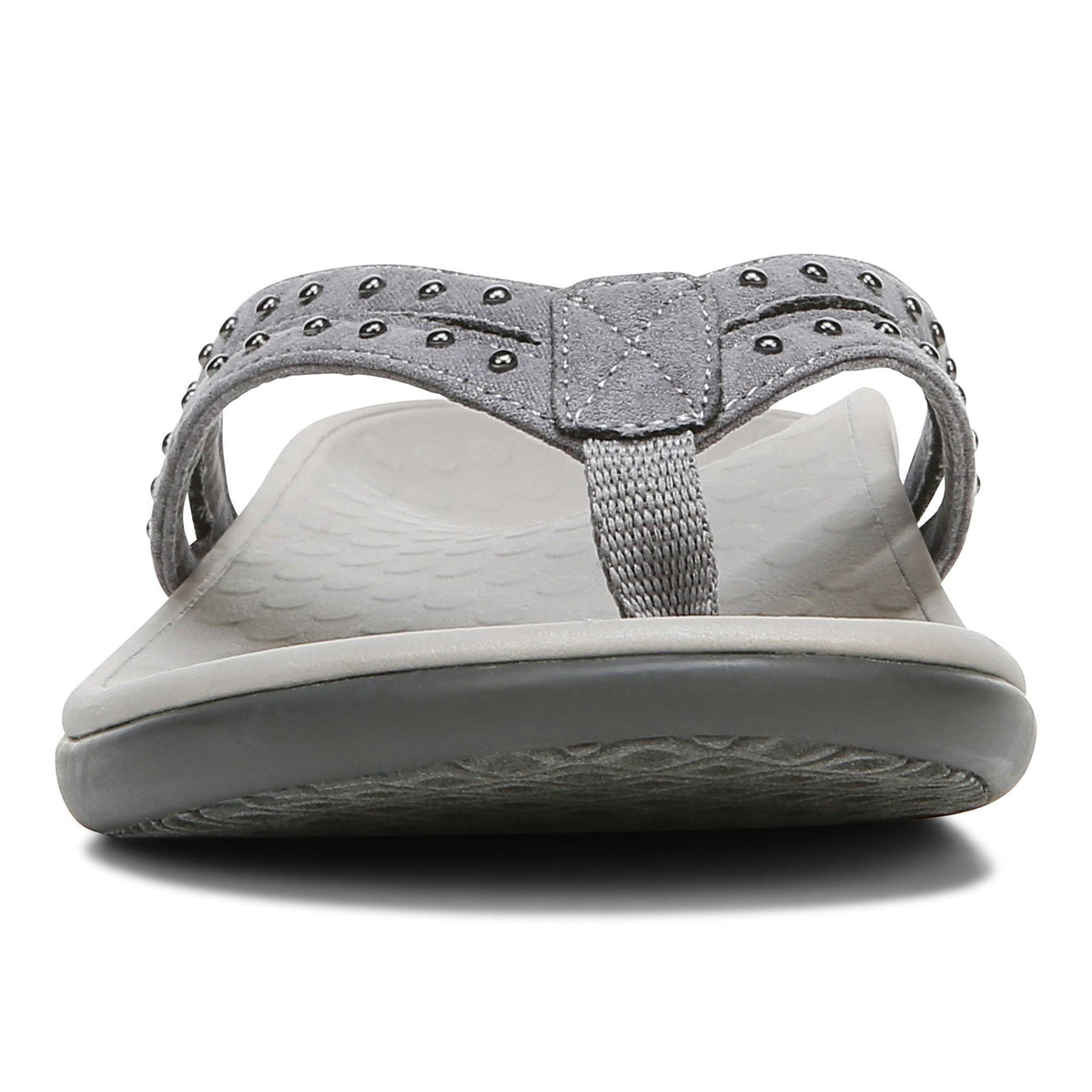 Slate Grey Toe Post Sandal B843