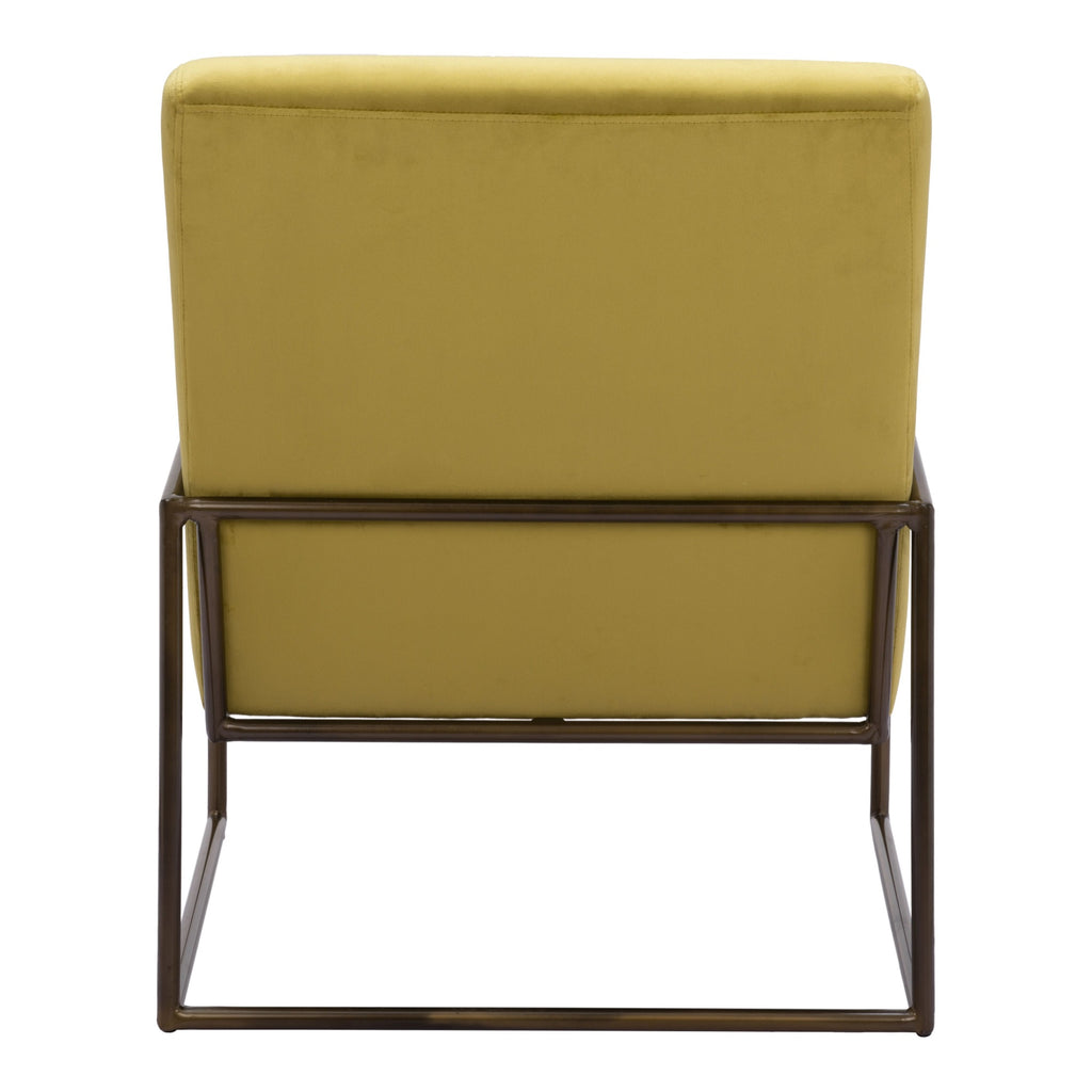 Olive Green Accent Chair I317