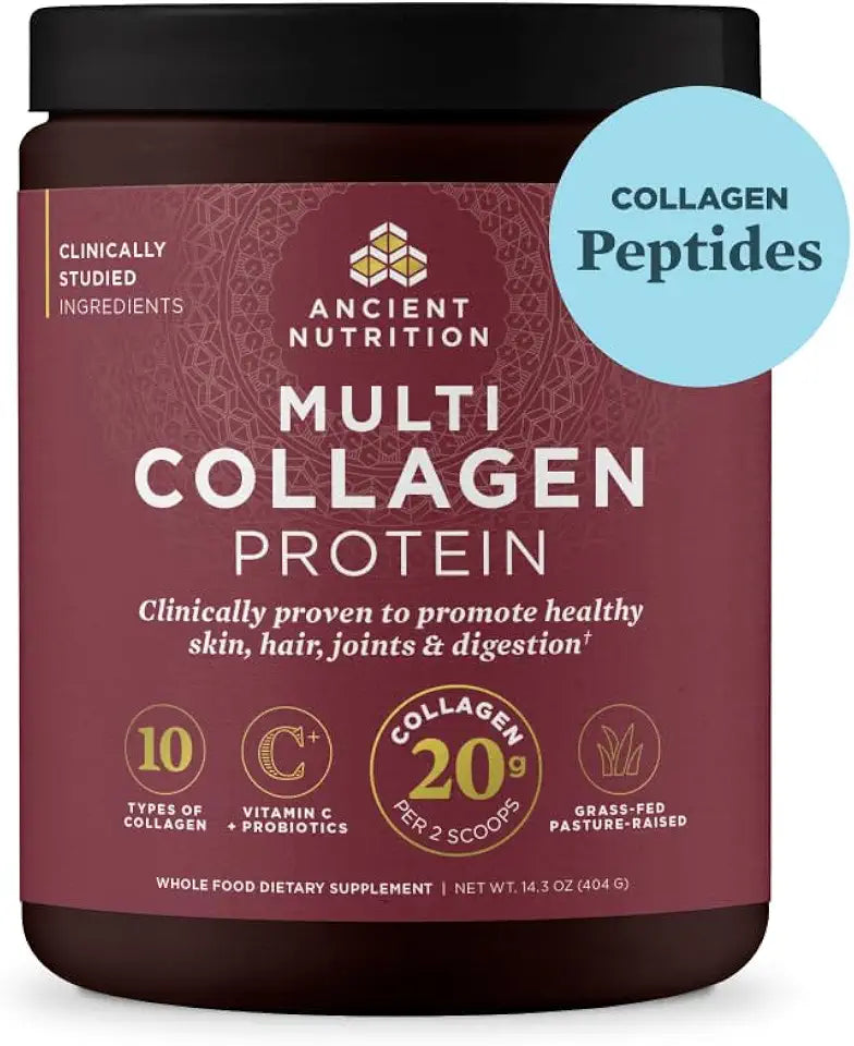 Collagen Peptides Powder, Unflavored, 40 Servings S7300