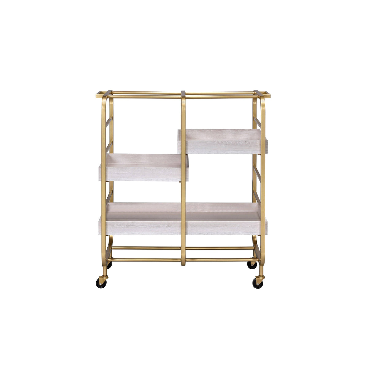 Gold Serving Cart U67690
