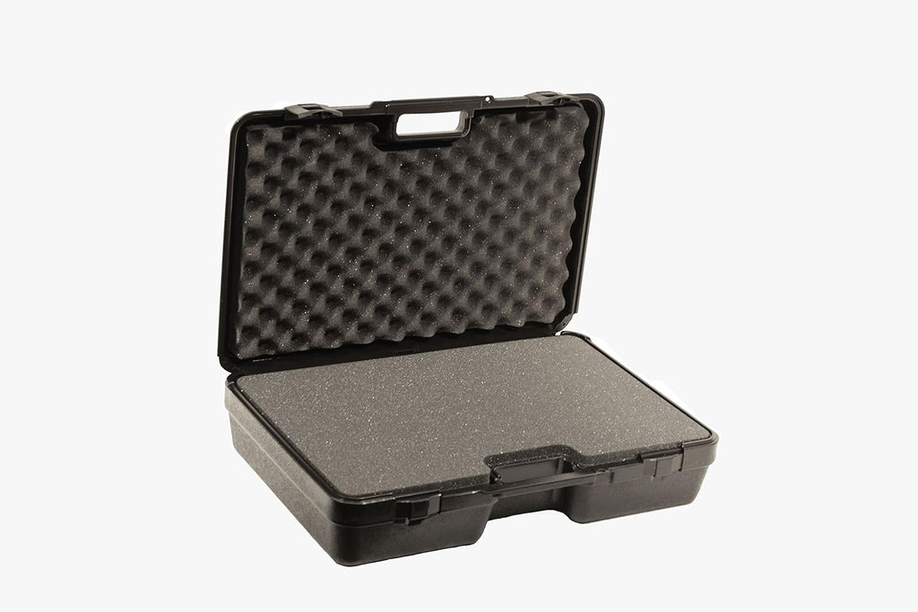 Plastic Carrying Case with Foam, 23" x 15" x 5 5/8", Pack of 2 B169