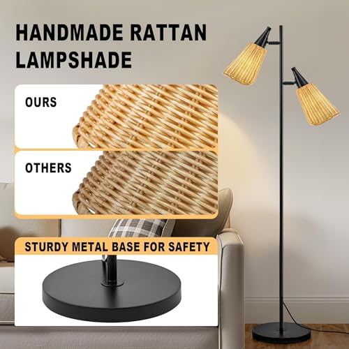 Gold Floor Lamp with Foot Switch Standing Lamp K279137