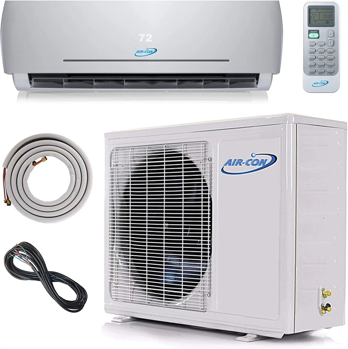 9,000 BTU 220V Ductless Mini Split Air Conditioner and Heat Pump U2491